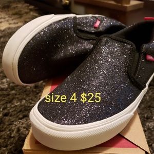 Girls Sparkling Vans